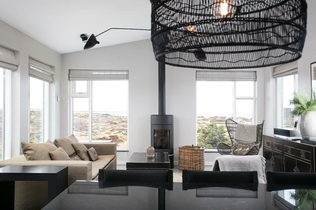 Hvassahraun Cabin By The Sea Vogar  المظهر الخارجي الصورة
