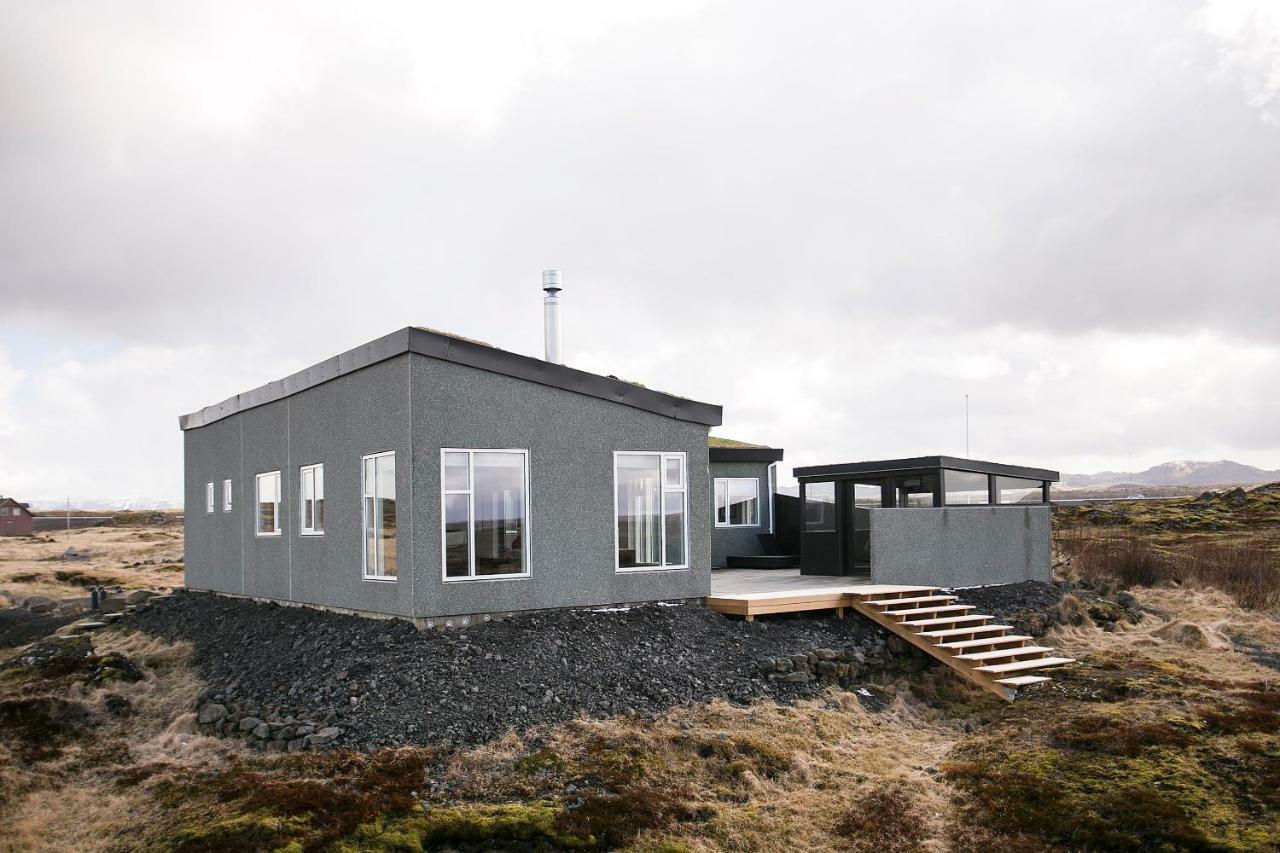 Hvassahraun Cabin By The Sea Vogar  المظهر الخارجي الصورة